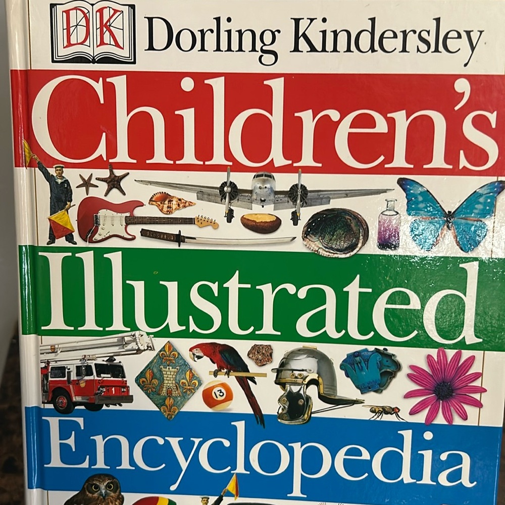 DK Dorling Kindergarten Kindersley children’s illustrated Encyclopedia